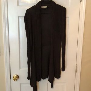 Dark brown cardigan